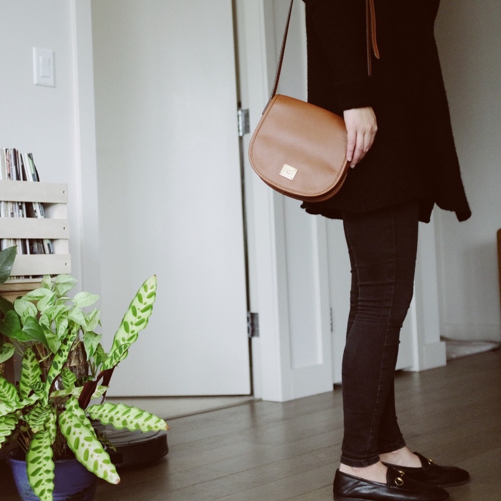 Vintage Ralph Lauren leather crossbody bag